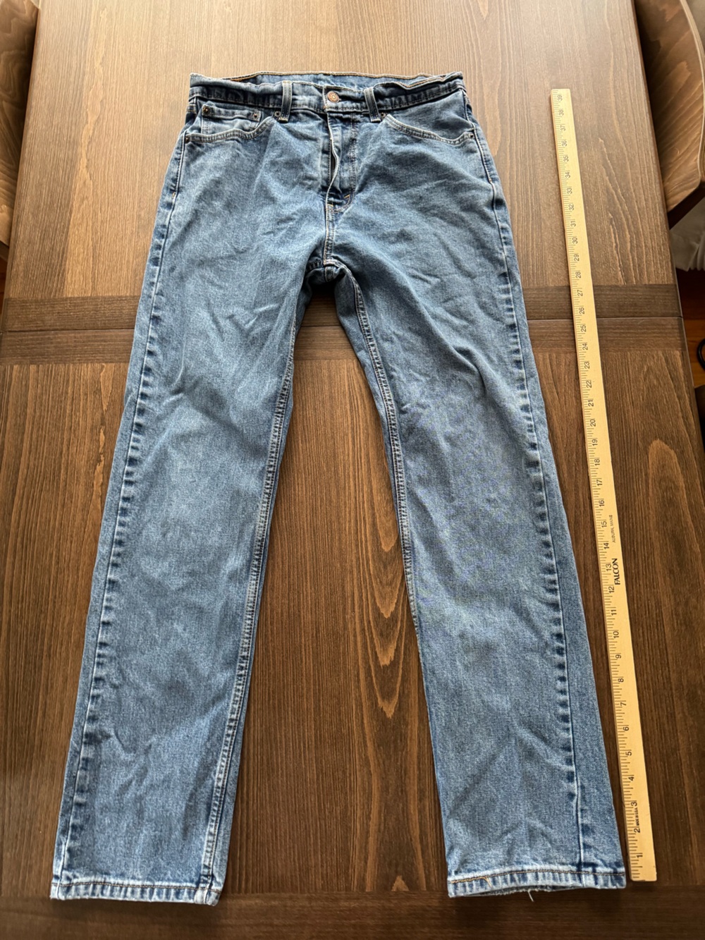 Levi’s 505 Classic Men's Light Blue Denim Jeans W32L32 (003)